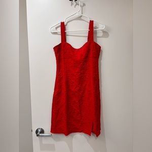 NEW red mini dress from Petite Studio